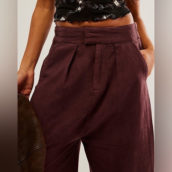 Free People Cool Harbor Wide-Leg Pants - Picture 2 of 15